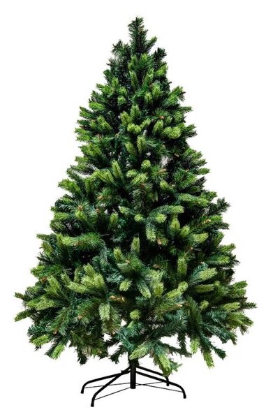 DECOLED Umělý vánoční stromek 180 cm, borovice s 2D a 3D jehličím, vč. stojánku