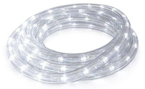 DECOLED Easy Fix LED hadice venkovní, 1 m, ledově bílá, 30 diod, IP44, metráž