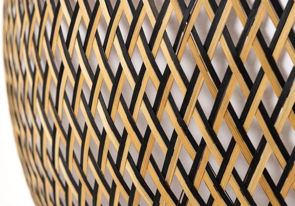 Designové závěsné svítidlo Lorelei 45 cm bambus