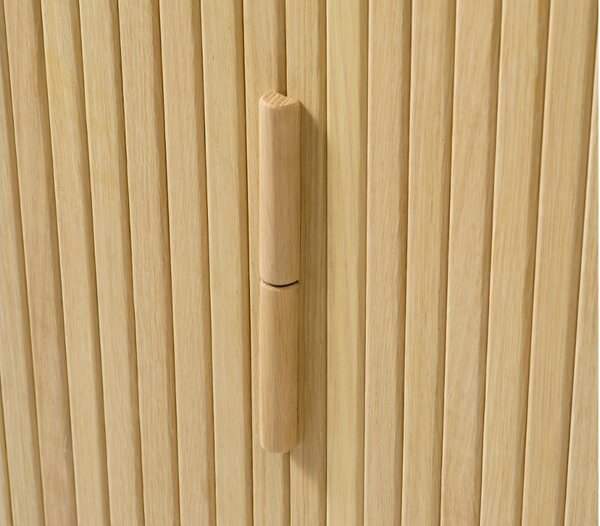 Designová skříňka Parveen 113 cm přírodní dub