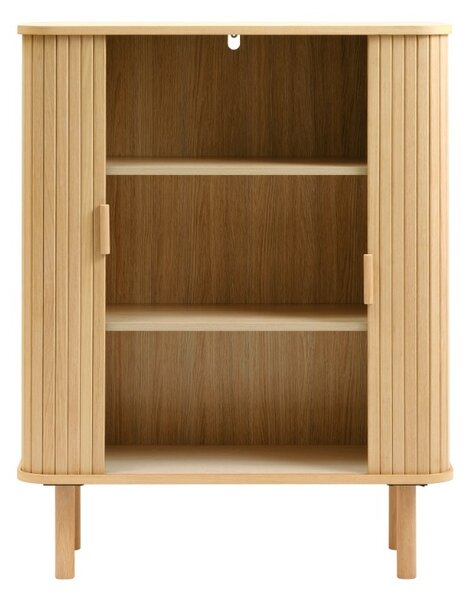Designová skříňka Parveen 113 cm přírodní dub