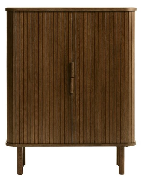 Designová skříňka Parveen 113 cm kouřový dub