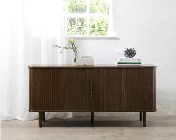 Designová komoda Parveen 160 cm kouřový dub