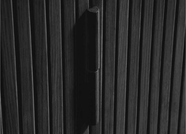 Designová komoda Parveen 160 cm černý dub