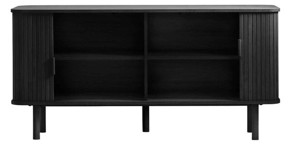 Designová komoda Parveen 160 cm černý dub