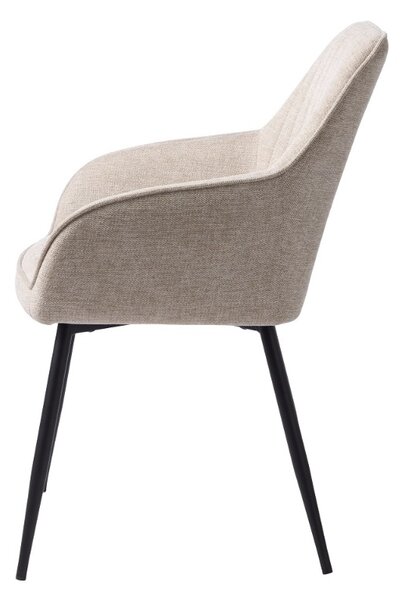 Designová židle Jadwiga písková