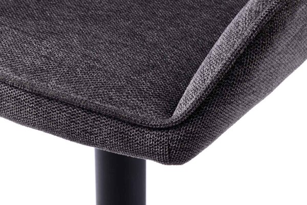 Designová židle Jadwiga tmavě šedá