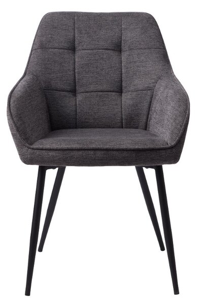Designová židle Jadwiga II tmavě šedá