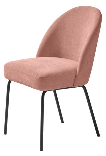 Designová jídelní židle Kaiholo růžová