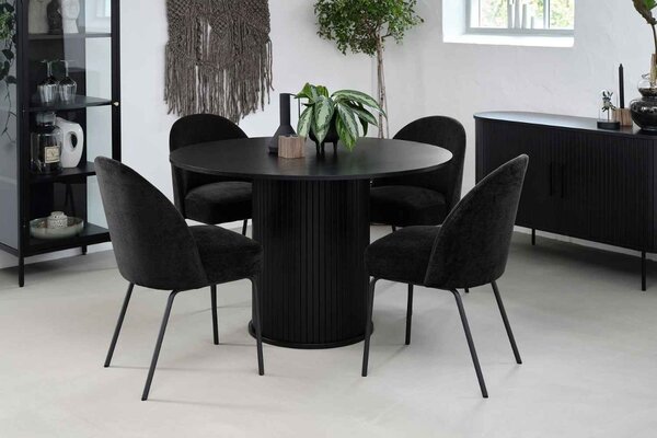 Designová jídelní židle Kaiholo černá