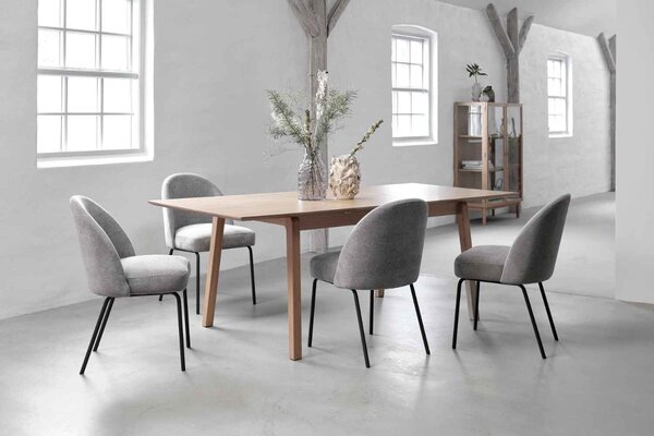 Designová jídelní židle Kaiholo šedá