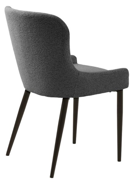 Designová jídelní židle Olimpio šedá