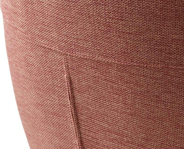 Designová otočná židle Talaith růžová