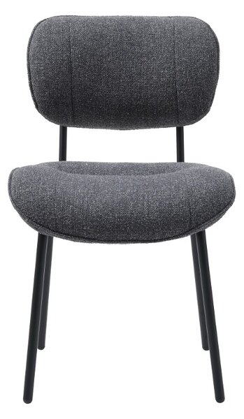 Designová židle Rashtin tmavě šedá