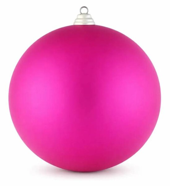 DECOLED Velká vánoční koule 30 cm, růžová, matná