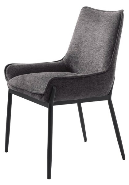 Designová židle Achaicus tmavě šedá