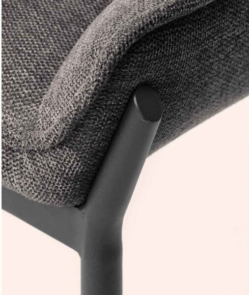 Designová židle Achaicus tmavě šedá