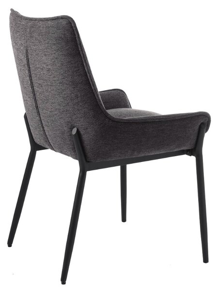 Designová židle Achaicus tmavě šedá