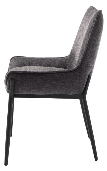 Designová židle Achaicus tmavě šedá