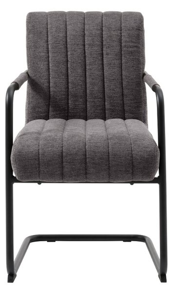 Designová židle Mahima tmavě šedá