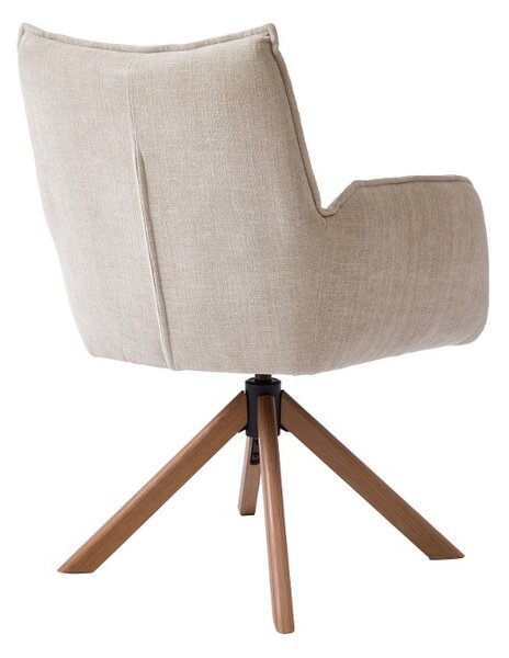 Designová otočná židle Callahan II len