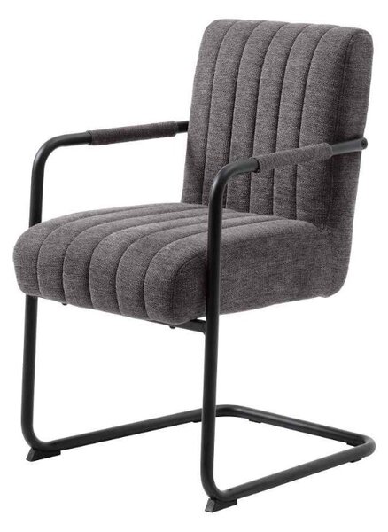 Designová židle Mahima tmavě šedá