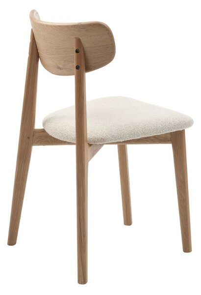 Designová jídelní židle Wapaheo bílá