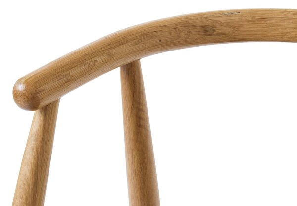 Designová jídelní židle Valkyrie přírodní