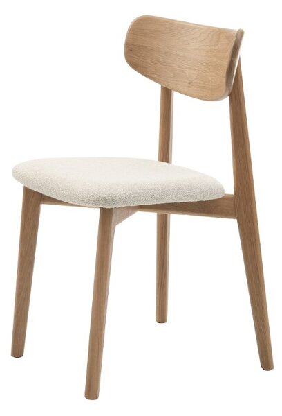 Designová jídelní židle Wapaheo bílá