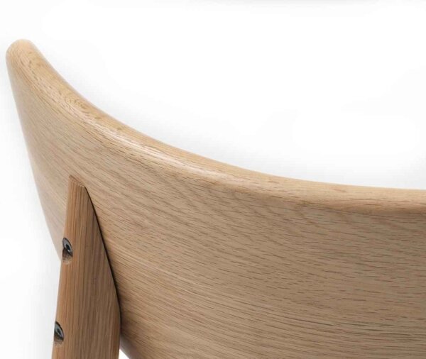 Designová jídelní židle Wapaheo bílá