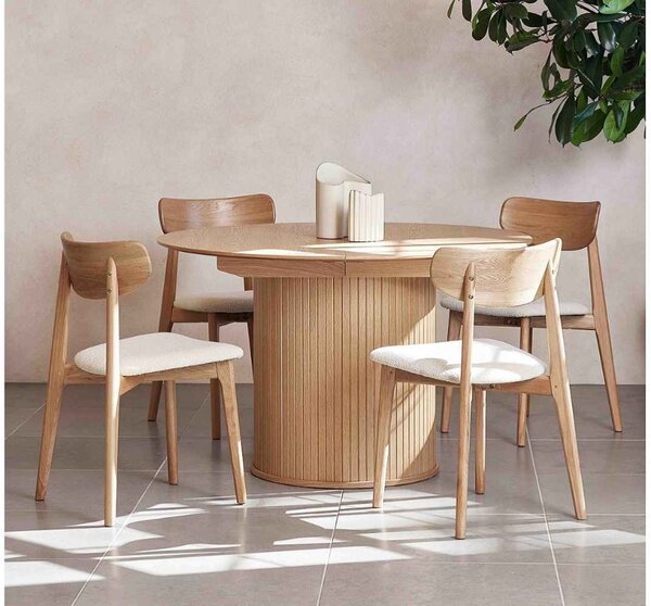 Designová jídelní židle Wapaheo bílá