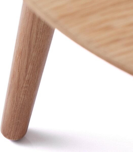 Sada konferenčních stolků Paricia 88 cm přírodní dub