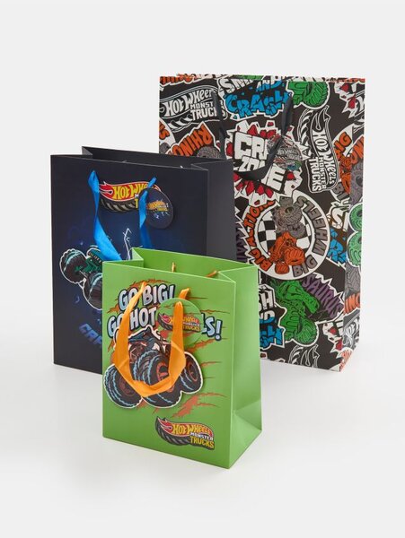 Sinsay - Sada 3 dárkových tašek Hot Wheels - vícebarevná