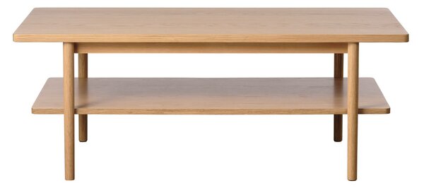 Designový konferenční stolek Zayleigh 120 cm vzor dub
