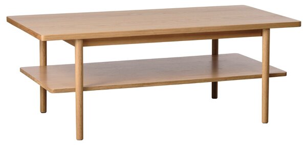 Designový konferenční stolek Zayleigh 120 cm vzor dub