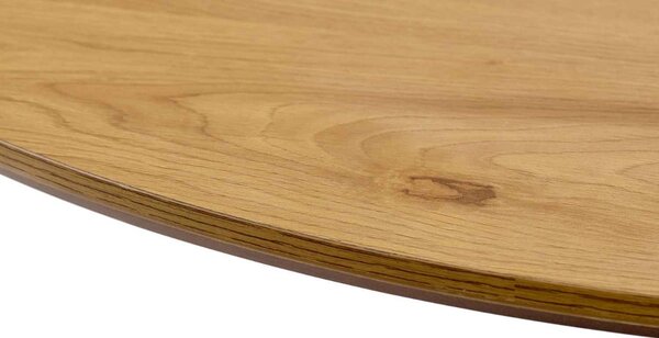 Designový jídelní stůl Valenzuela 100 cm vzor dub