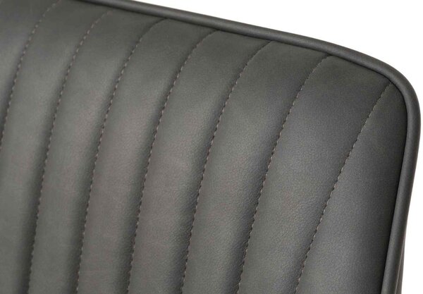 Designová židle Jadwiga III tmavě šedá