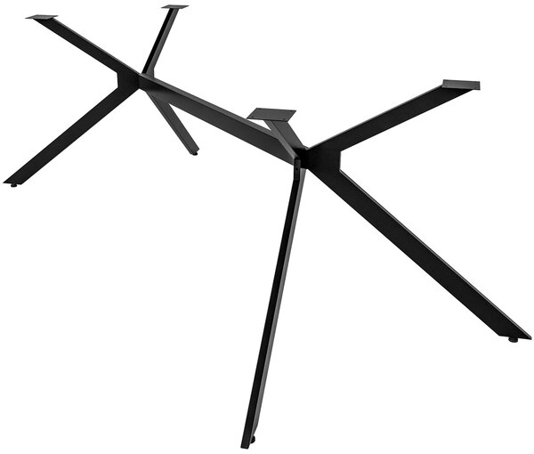 Stolové nohy 323440 Cascada L - 195x133x72 cm, industrial černá