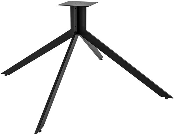 Stolové nohy 323442 Ladera - 117x60x72 cm, kov, černá