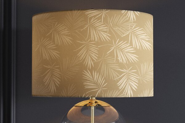 Designová stolní lampa Gellert 47 cm zlatá