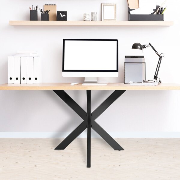 Stolové nohy 318109 Biloxi S - 85x85x71 cm, kov, černá