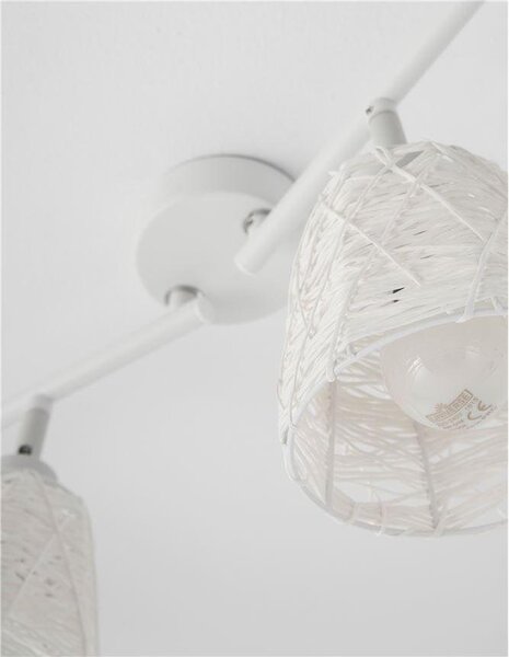 NV 9155424 Bodové svítidlo SION bílý kov bílý kabel E14 4x5W 230V IP20 bez žárovky - NOVA LUCE