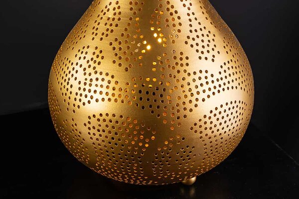 Designová stojanová lampa Uwizeye 52 cm zlatá