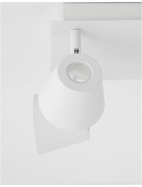 NV 9155363 Bodové svítidlo BIAGIO bílý kov LED 4x6W 230V 3000K IP20 - NOVA LUCE