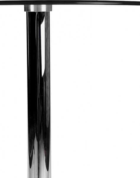 Barový stůl kulatý 1024833, sklo/rám chrom - v105 x Ø60