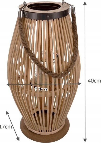Gardlov 24282 Bambusová lucerna 40 cm