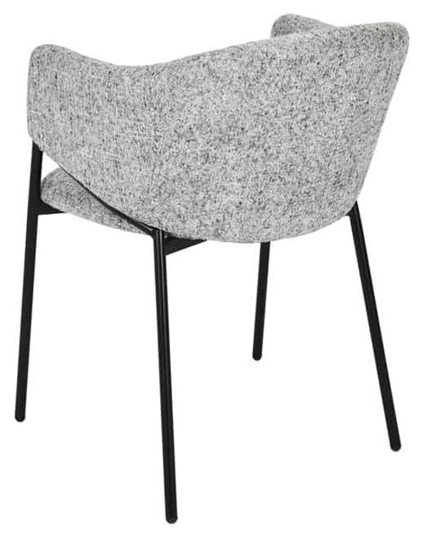 Designová židle Nikolai šedá
