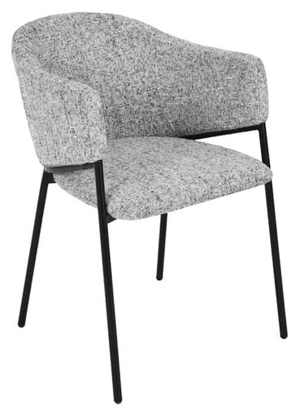 Designová židle Nikolai šedá