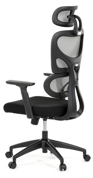 Ergonomická kancelářská židle LEXON - šedá síťovina