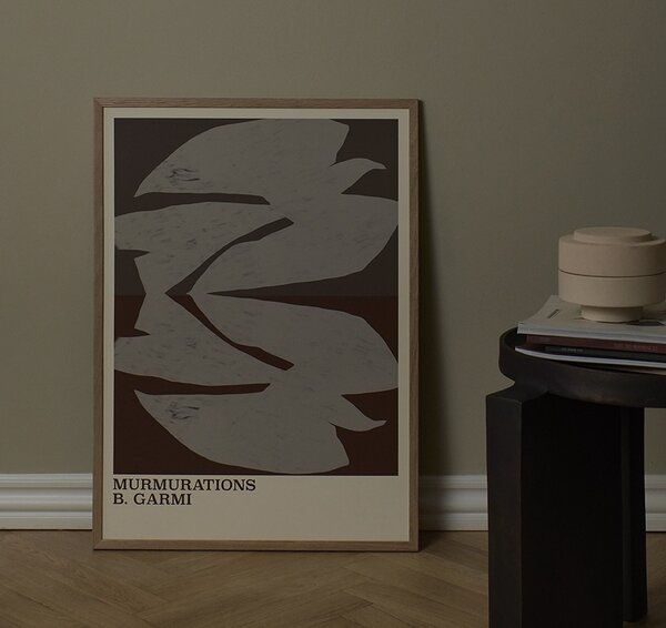 The Poster Club Autorský plakát Murmurations Brown by By Garmi - 50 x 70 cm TPC130